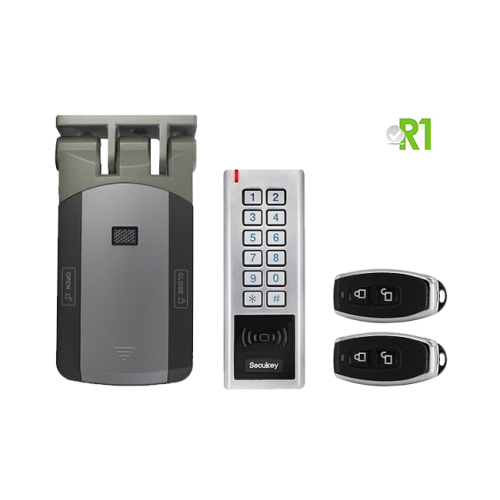 Secukey RD3: Lettore card RFID e codice PIN, Wireless, alimentazione a batteria.