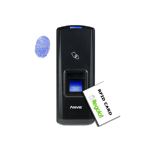 Anviz T5S lettore biometrico, RFID EM Card (opzionale Mifare). Lettore slave per T5-PRO, M5, T60, P7, VF30ID, VP30 e tutti i dispositivi dotati di connessione Rs485.