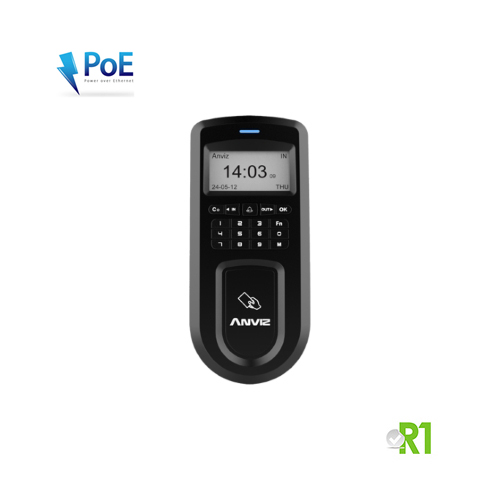 Anviz VP30-P: riconosce card RFID e codice PIN. PoE (power over ethernet).